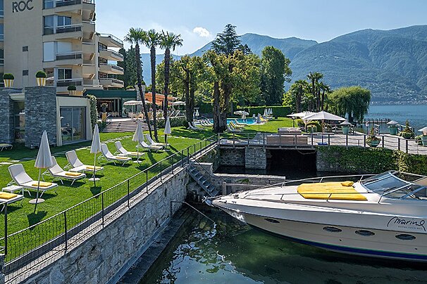 Eden Roc Hotel, Ascona exterior