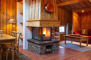 Hotel Le Labrador, Les Praz lounge room