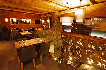La Face Ouest Restaurant, Val Thorens interior