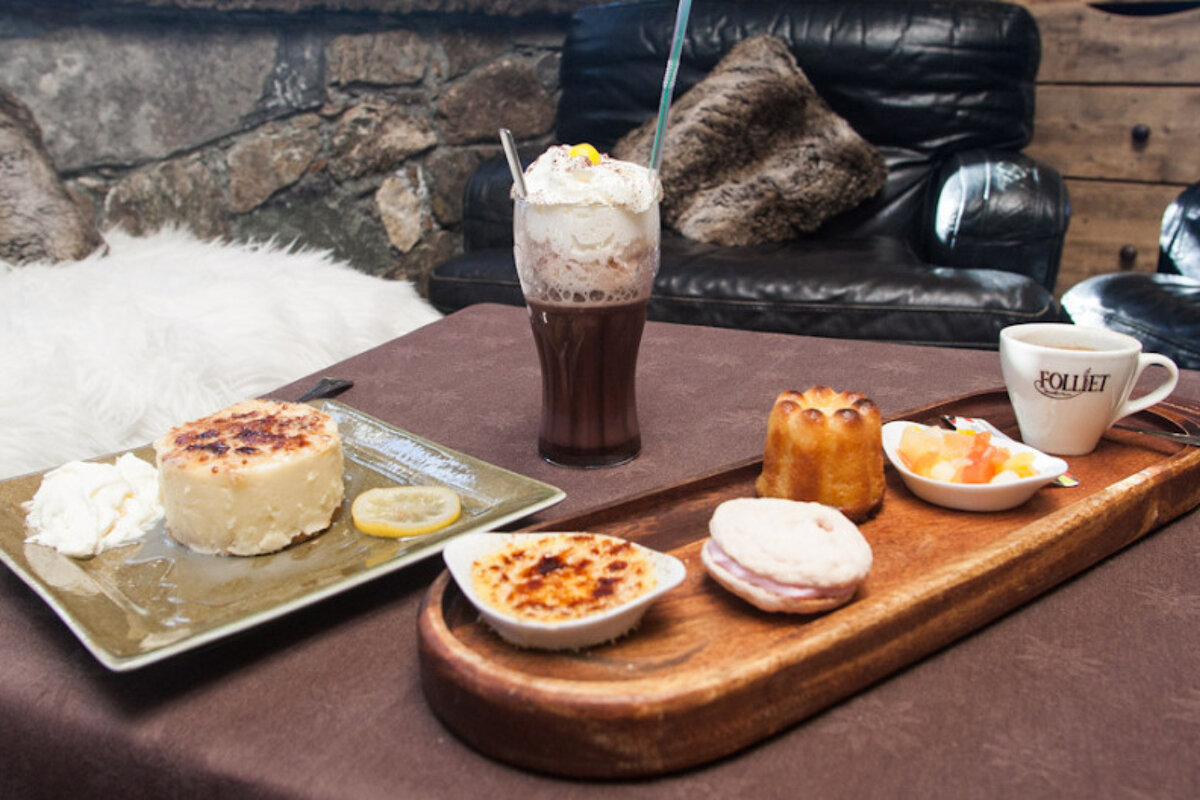 Les Pierres Plates (La Saulire) Restaurant, Courchevel dessert