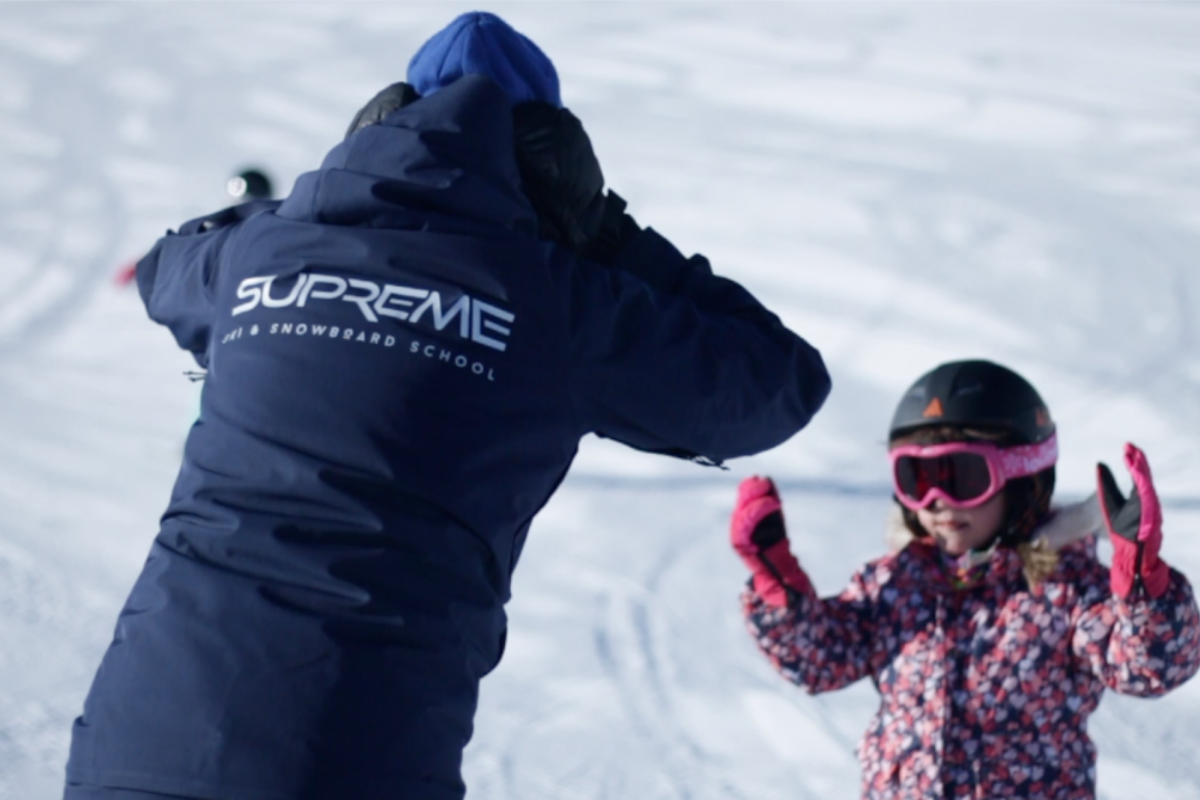 Supreme Ski School Group Lessons, Meribel