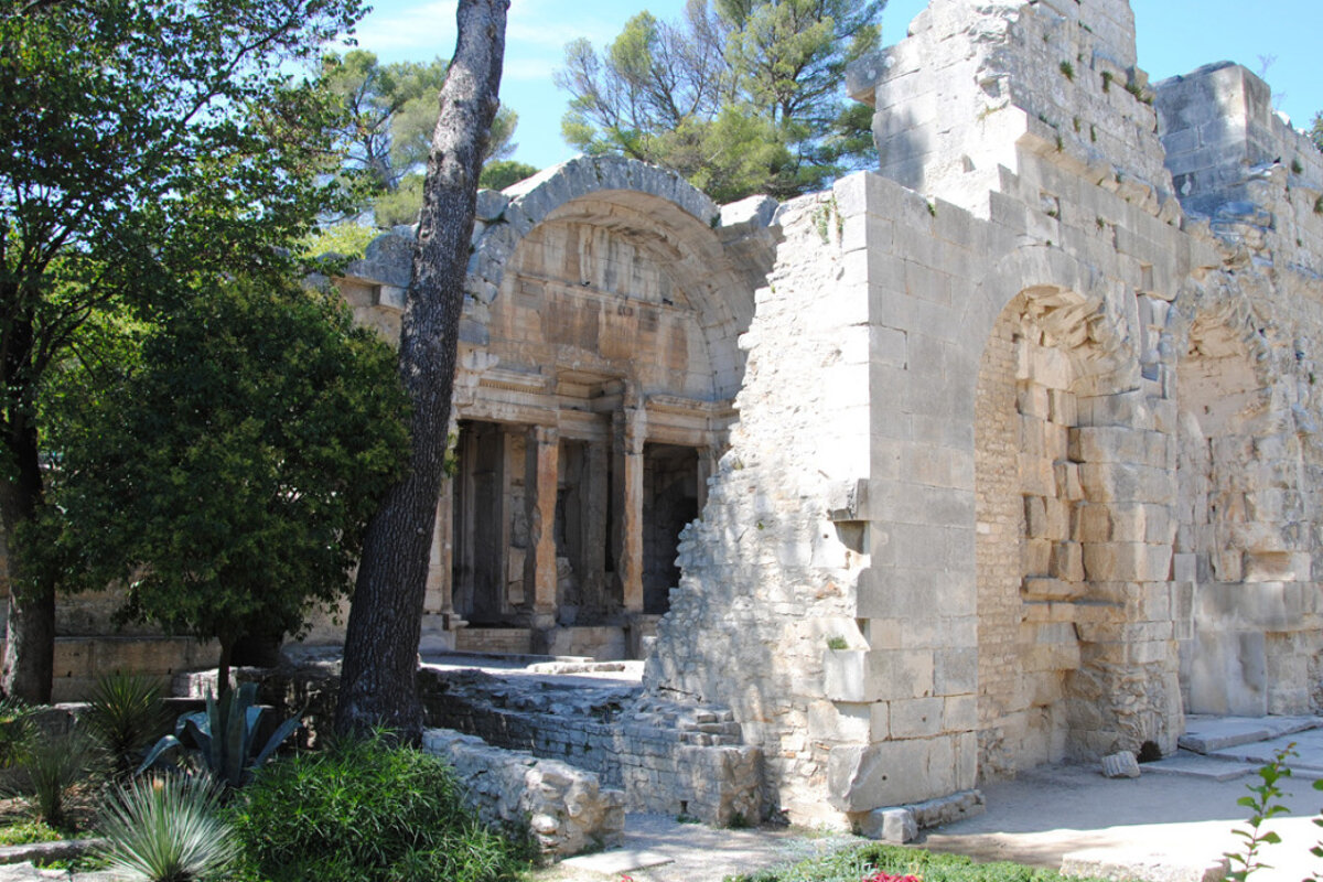 The Temple of Diana, Nimes