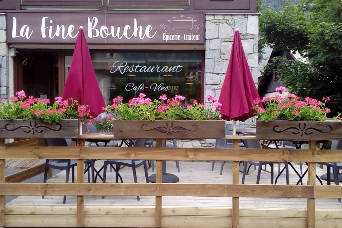 La Fine Bouche Cafe, Chamonix Centre exterior