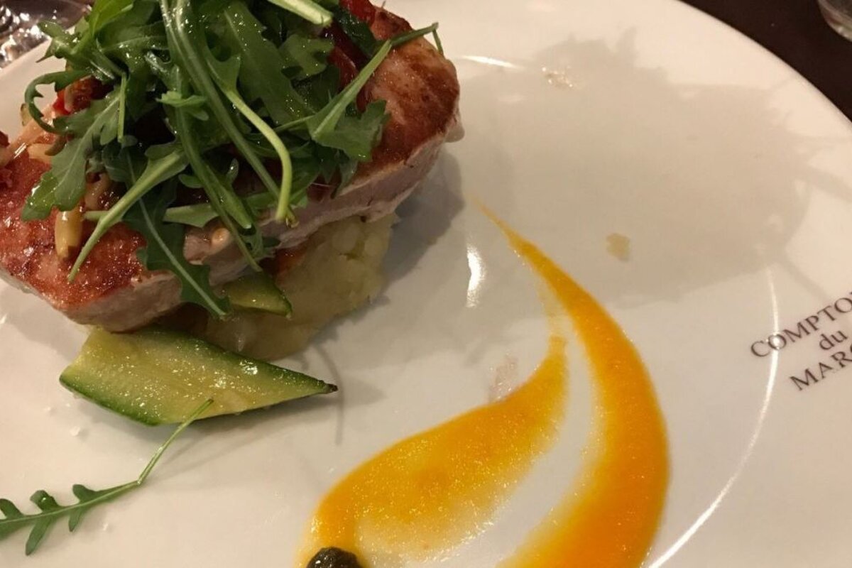 Le Comptoir du Marche Restaurant, Vieux Nice style of cuisine