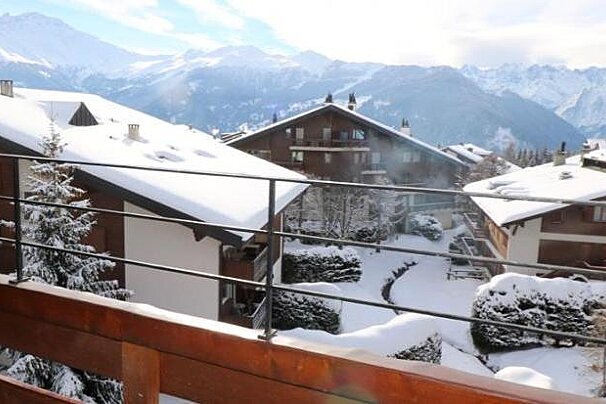 Athenee 21 Apartment, Verbier - Centre balcony