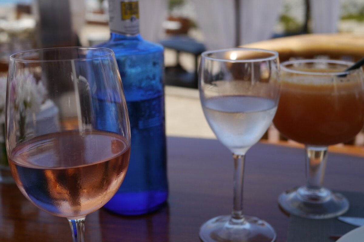 Delicious dining at the Blue Marlin in Ibiza