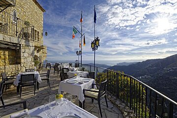 Eza Chateau Hotel, Eze hotel restaurant