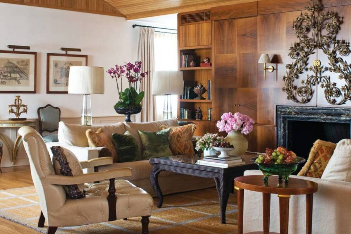 a picture of a hotel suite at Four Seasons Hotel, Milan