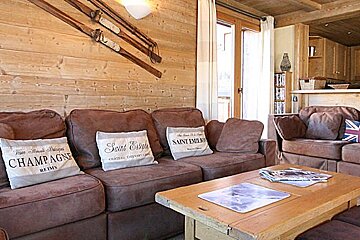 Grange 1 Apartment, Meribel Village living-room