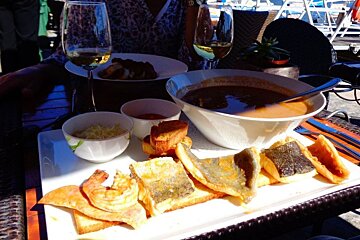 L'Oursin Bleu Restaurant, Villefranche-sur-Mer style of cuisine