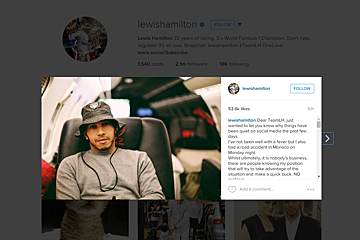 Lewis Hamilton Involved in Car Accident in Monaco