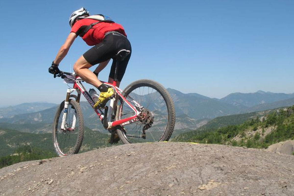 Mountain Biking in Provence mountain biker