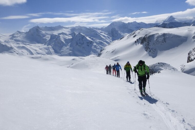 Suprise sunshine in Val d'Isere