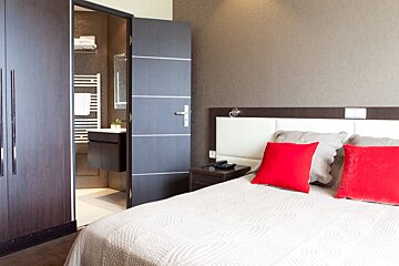 Albert 1er Hotel, Nice double bedroom