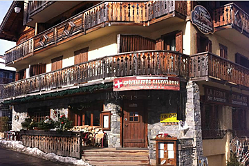 La Ferme des Agapes, Les Houches exterior