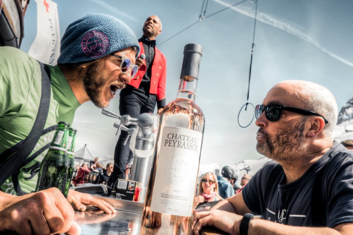 La Folie Douce, Val d'Isere bar