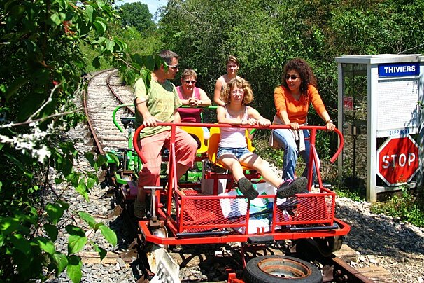 Le Velorail du Perigord Vert, near Thiviers