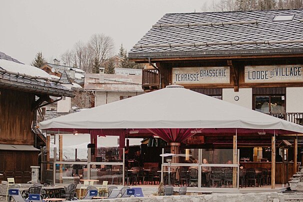Lodge du Village Bar, Meribel Village exterior