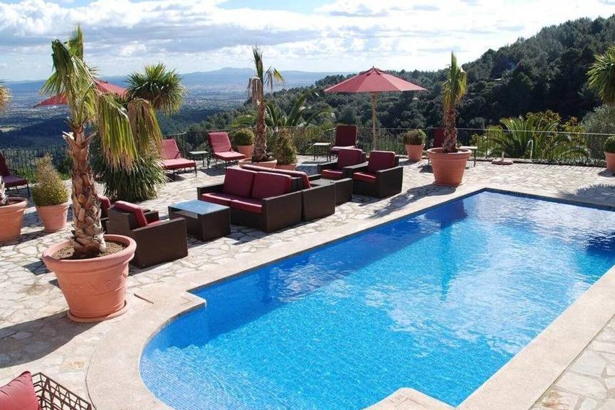 La Posada Del Marques Hotel, Esporles outdoor swimming pool