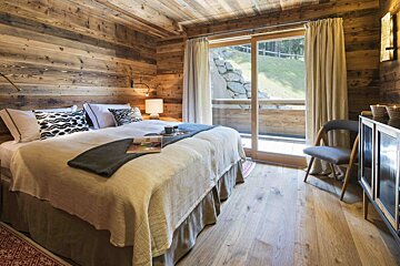 Pierre Blanche Chalet, Verbier - Centre double room