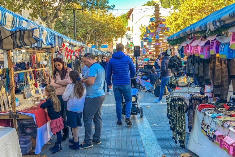 Visiting Alaró Christmas Market 2018