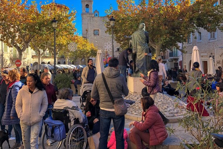 Visiting Alaró Christmas Market 2018