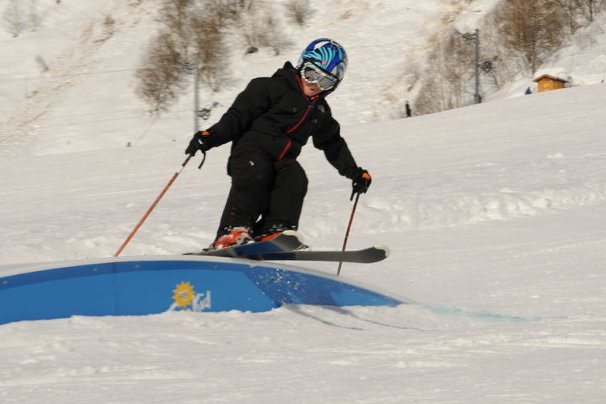 beginner ski area in chamonix