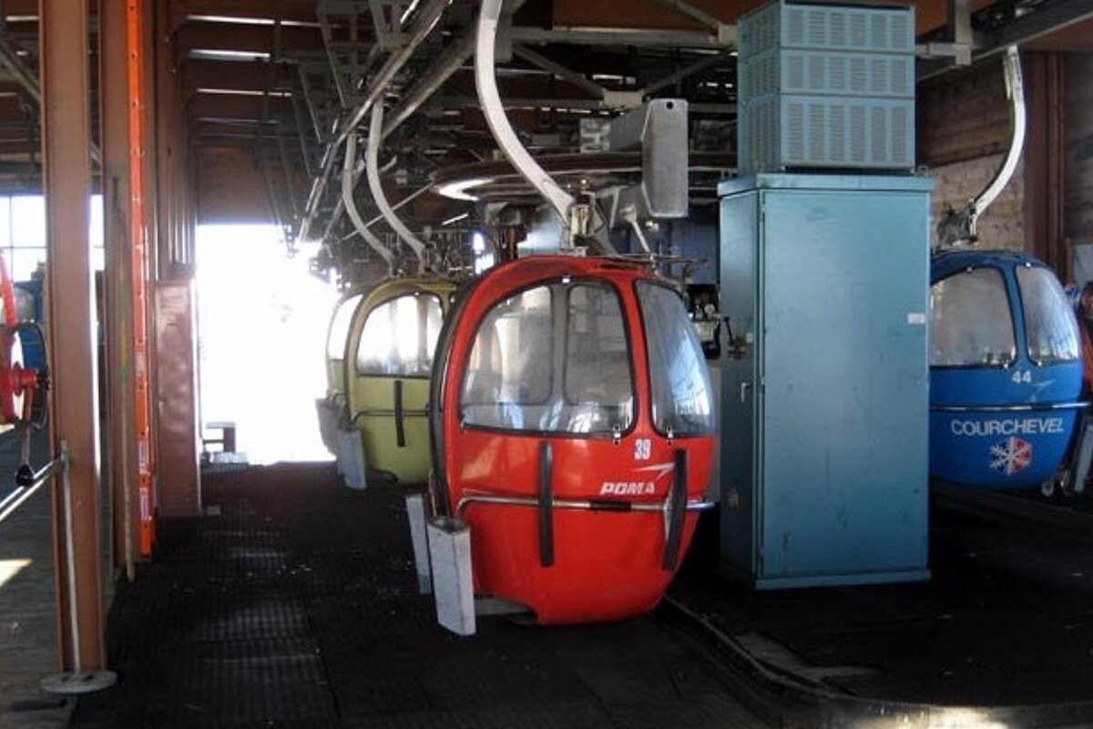 Foret Telecabin Courchevel Le Praz