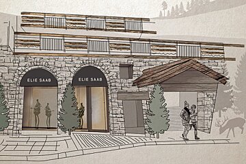 Elie Saab opening pop-up in Courchevel this winter, Courchevel 1850