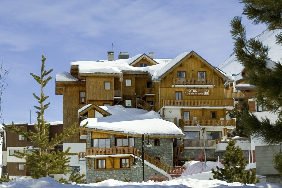 Le Gentiana Hotel, Tignes Le Lac exterior
