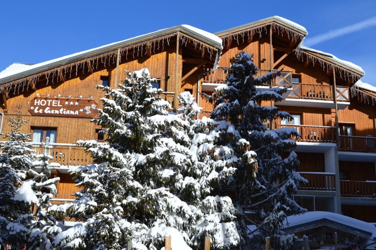 Le Gentiana Hotel, Tignes Le Lac exterior