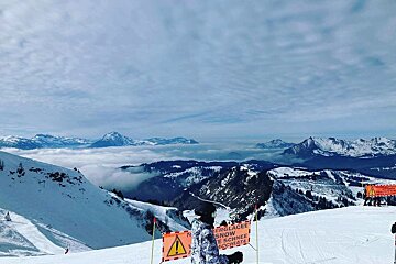 Snow conditions in Morzine