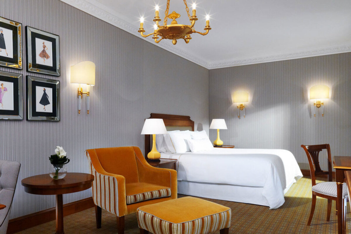 Westin Palace Hotel, Milan double bedroom