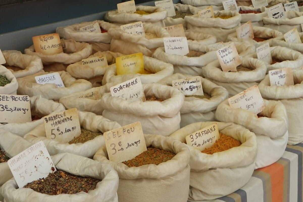 Produce at Castillon la Bataille Market