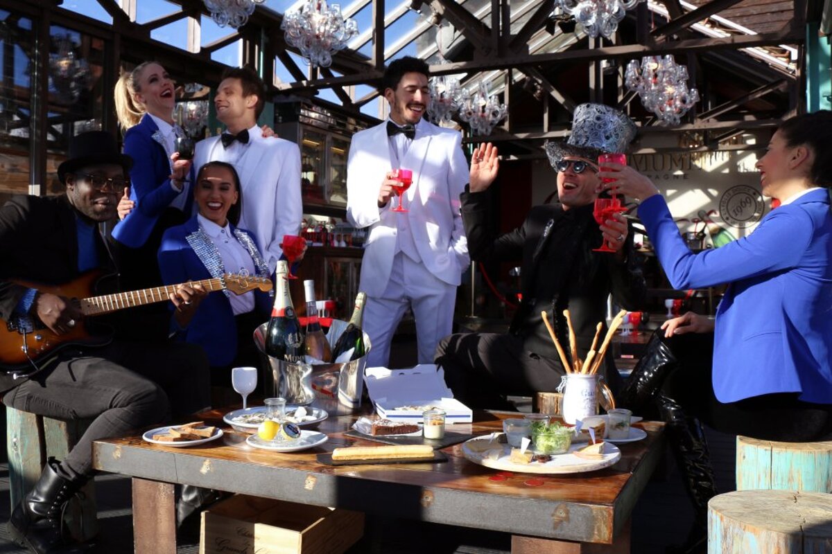 La Folie Douce, Val d'Isere interior