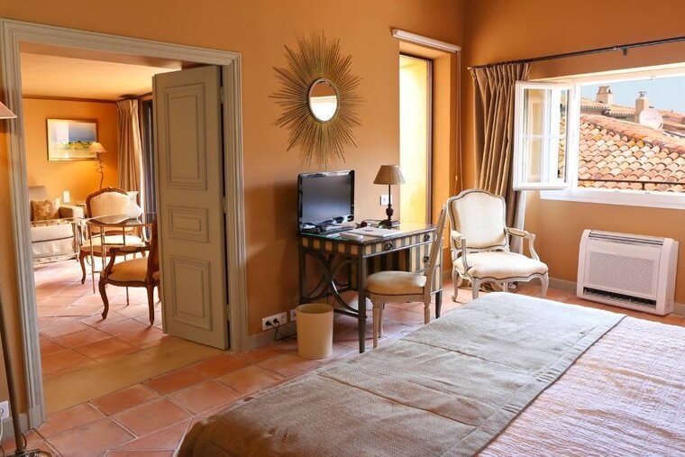 a picture of a hotel suite at La Ponche Hotel, Saint Tropez