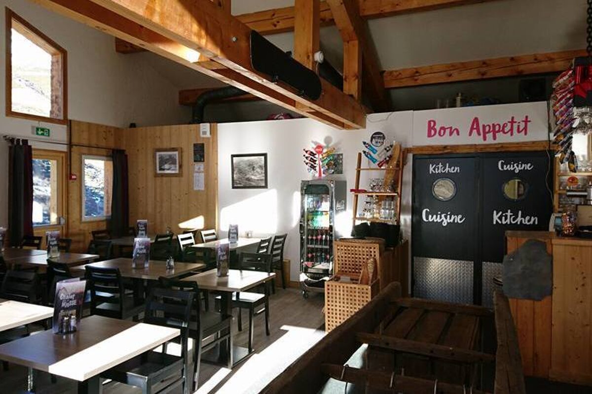 Le Chalet de la Masse Restaurant, Les Menuires interior