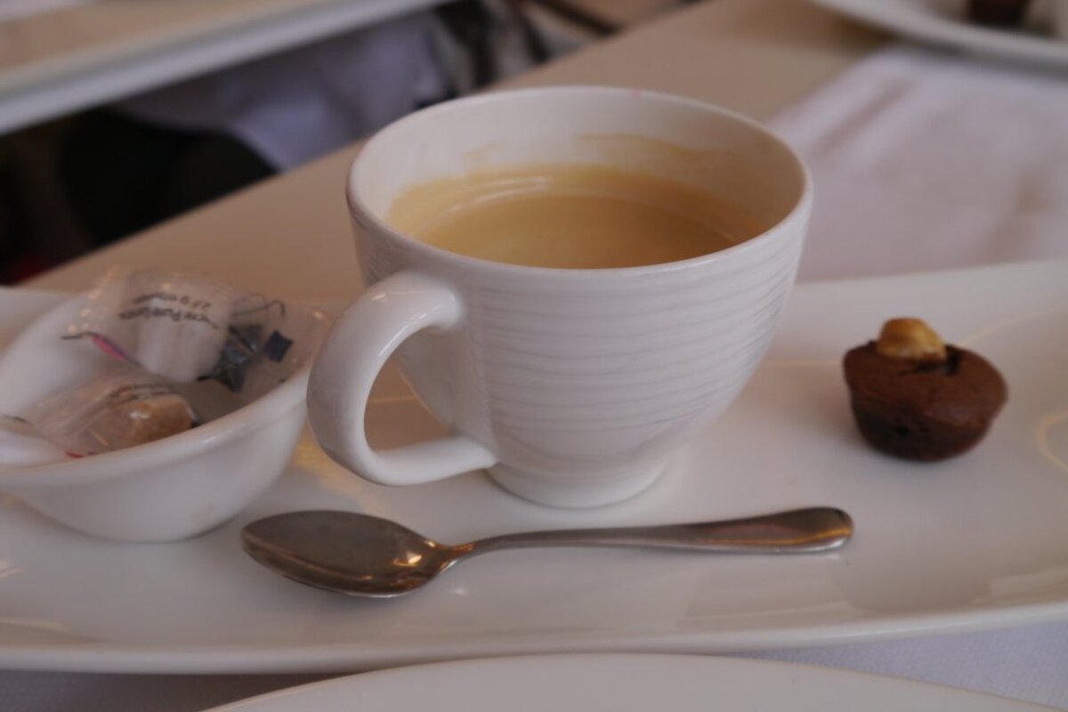 a coffee in a restaurant in st tropez