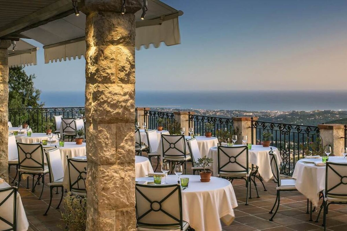 Le Saint-Martin Restaurant, Vence restaurant terrasse