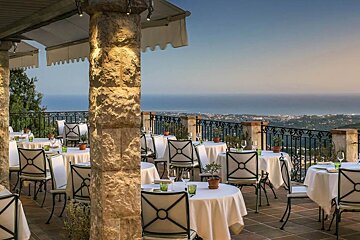 Le Saint-Martin Restaurant, Vence restaurant terrasse