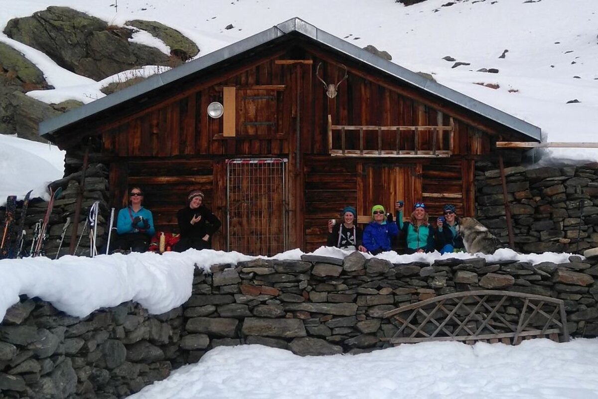 Ski touring in Les Houches