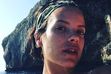 Liam Gallagher & Lily Allen in Ibiza