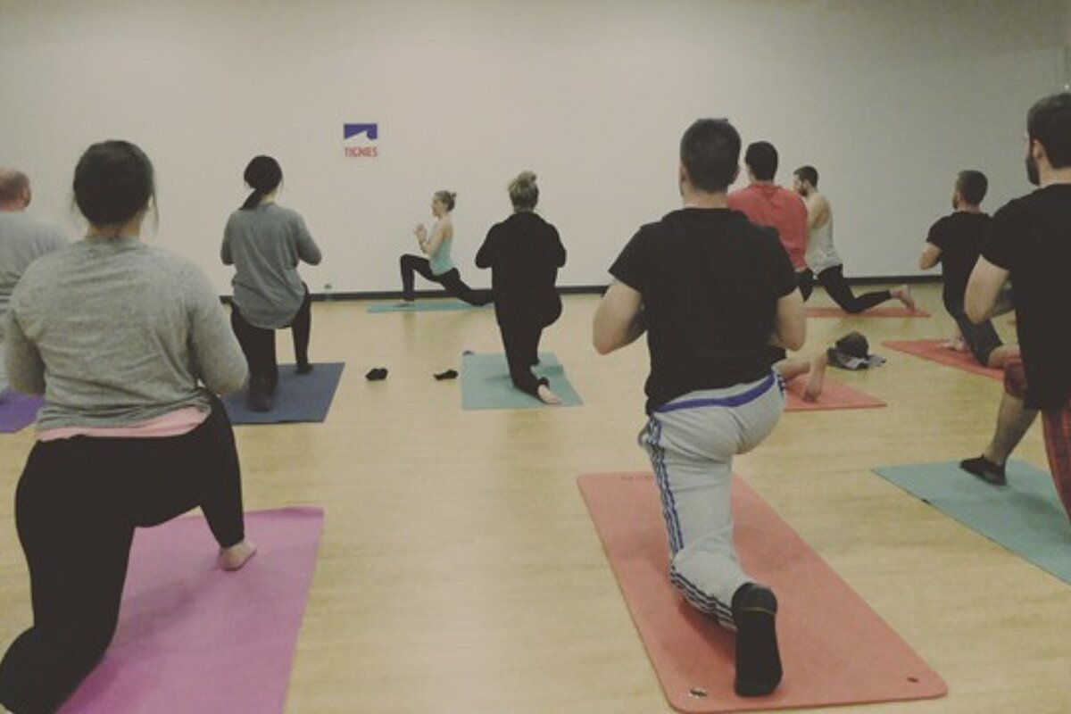 Tignes Yoga Flow in the Snow