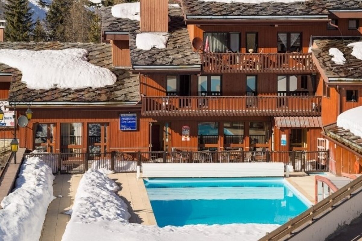 a new complex of accommodation in Plagne 1800