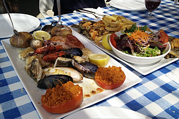 Illeta Restaurant, Camp de Mar style of cuisine