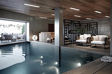 Le Diamond Rock Hotel, Tignes - Le Lac / Lavachet indoor swimming pool