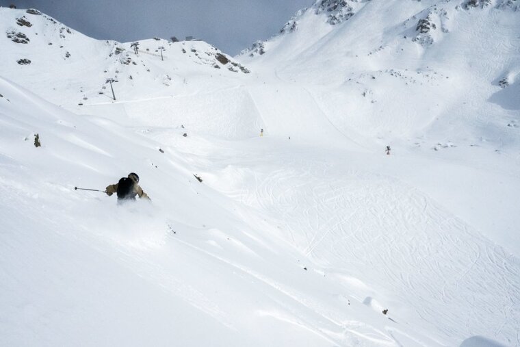 Nearly one and a half meters of snow for Verbier