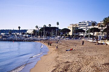 Plage du Pont du Lys Beach, Juan les Pins