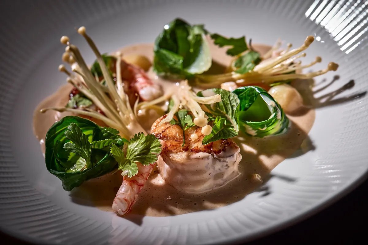 Dish at Canela, Palma