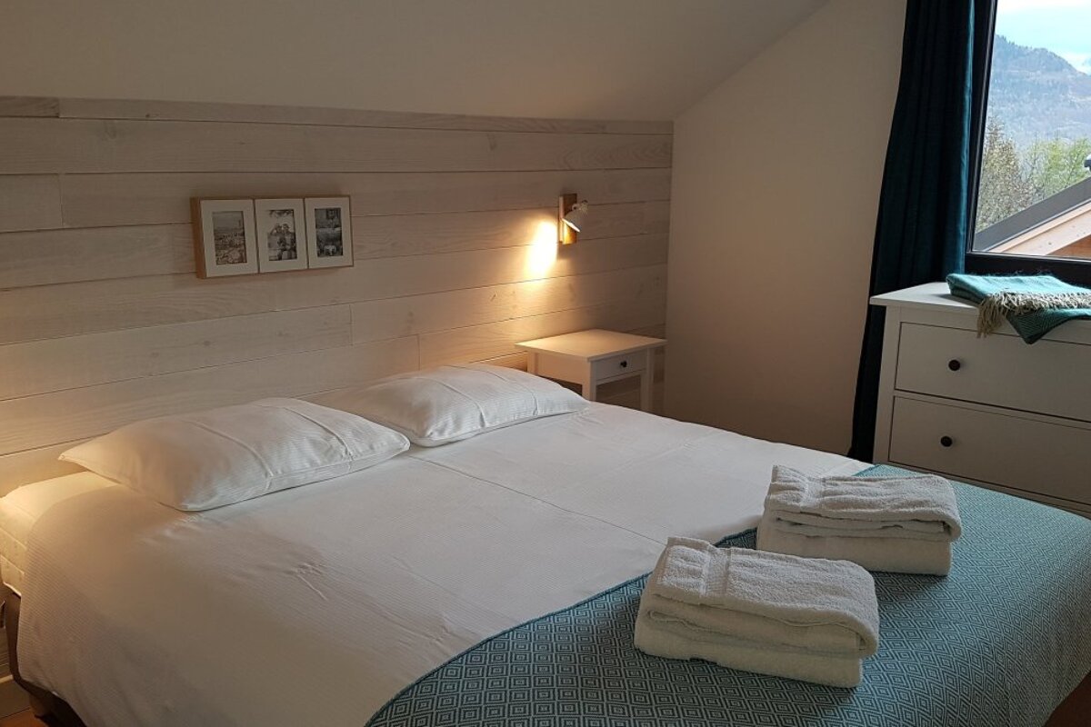 Amuse No.1 Apartment, Vaujany double bedroom